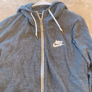 Black Nike zip up